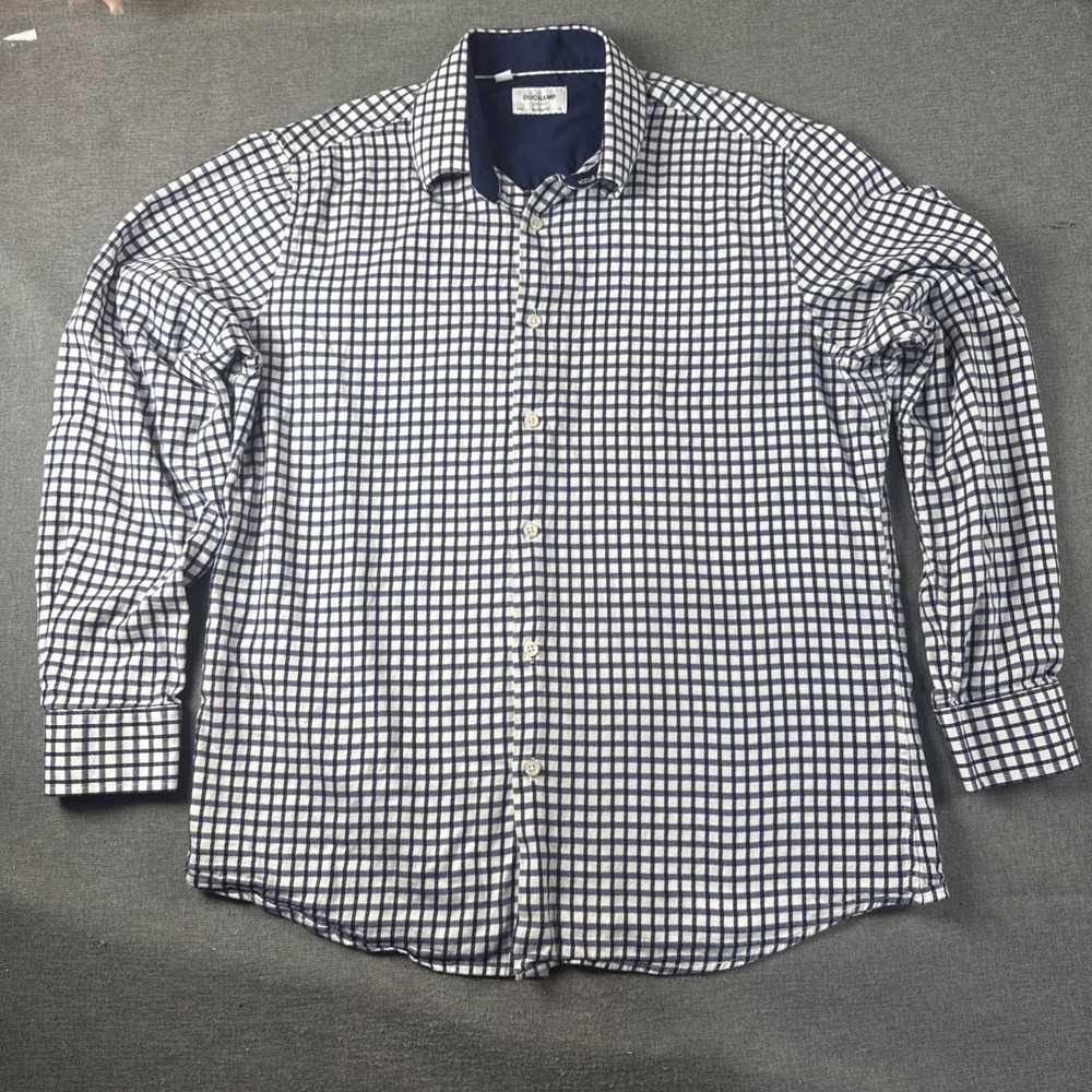 Duchamp London Longsleeve Button Up Shirt Size 17/XL